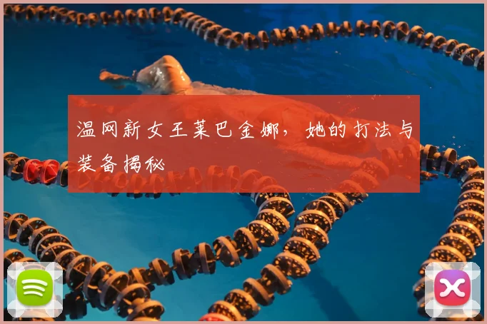 温网新女王莱巴金娜,她的打法与装备揭秘