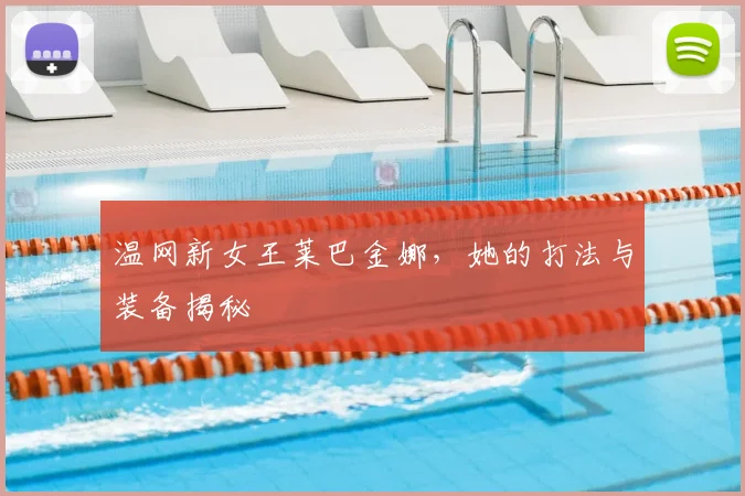 温网新女王莱巴金娜,她的打法与装备揭秘